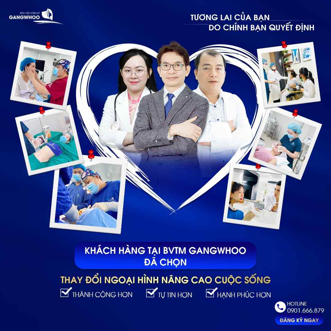 Bệnh viện thẩm mỹ Gangwhoo đem đến cho bạn một chất lượng trải nghiệm tuyệt vời