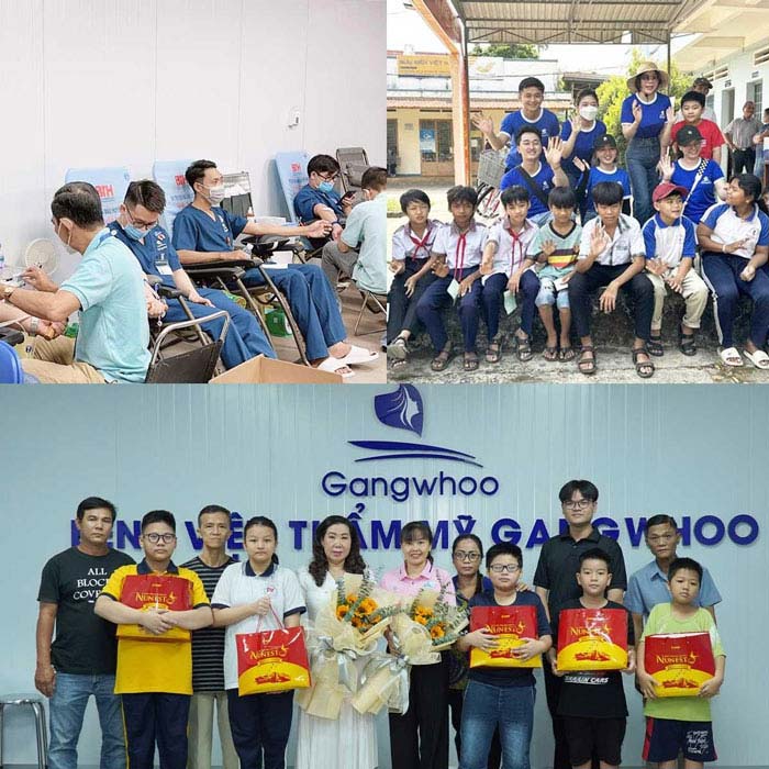 Bệnh viện Gangwhoo hoạt động mạnh mẽ trong các công tác xã hội